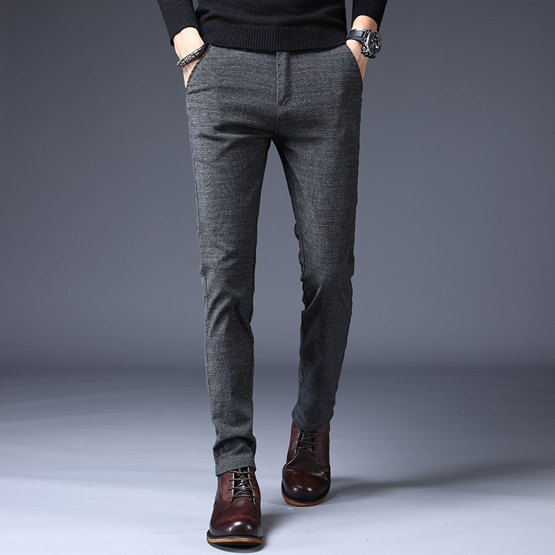 Spring Elastic Men's Casual Pa - Korean Pants Lifestyle 리뷰 및 가격