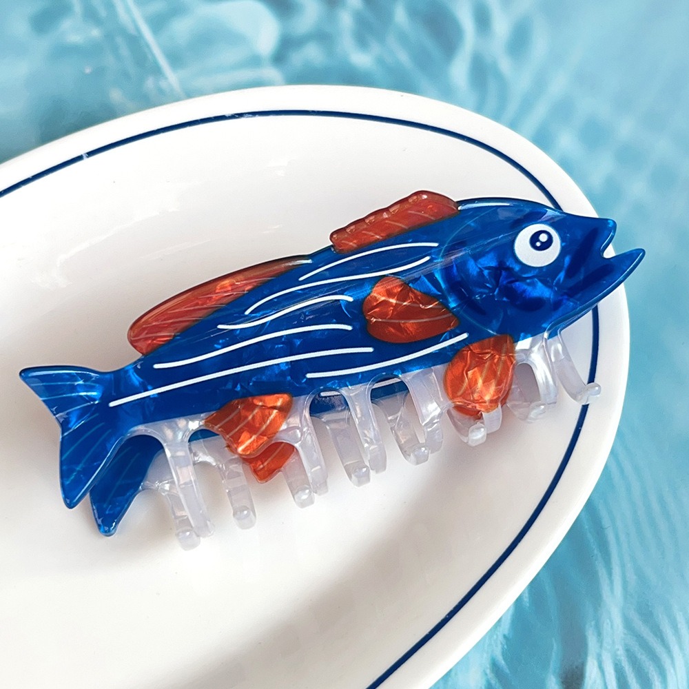 Sweet Hairpin Ocean Animal Hai - Korean Girls Lifestyle 리뷰 및 가격
