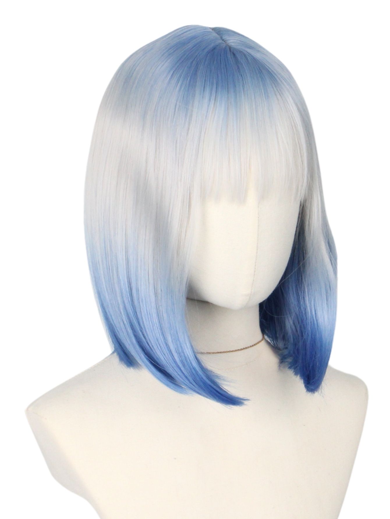 Blue and White Gradient Short  - Korean Women Lifestyle 리뷰 및 가격
