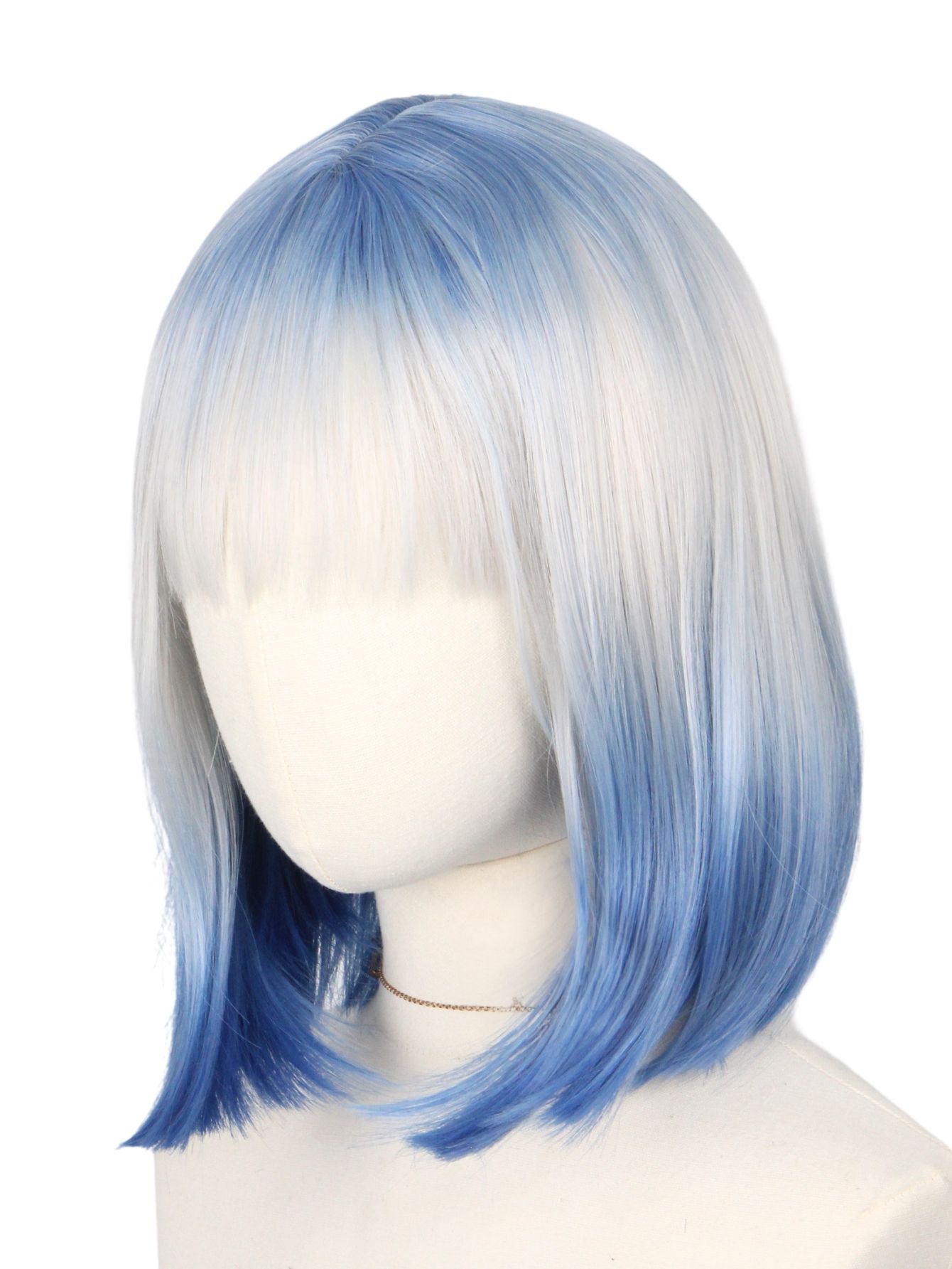 Blue and White Gradient Short  - Korean Women Lifestyle 리뷰 및 가격