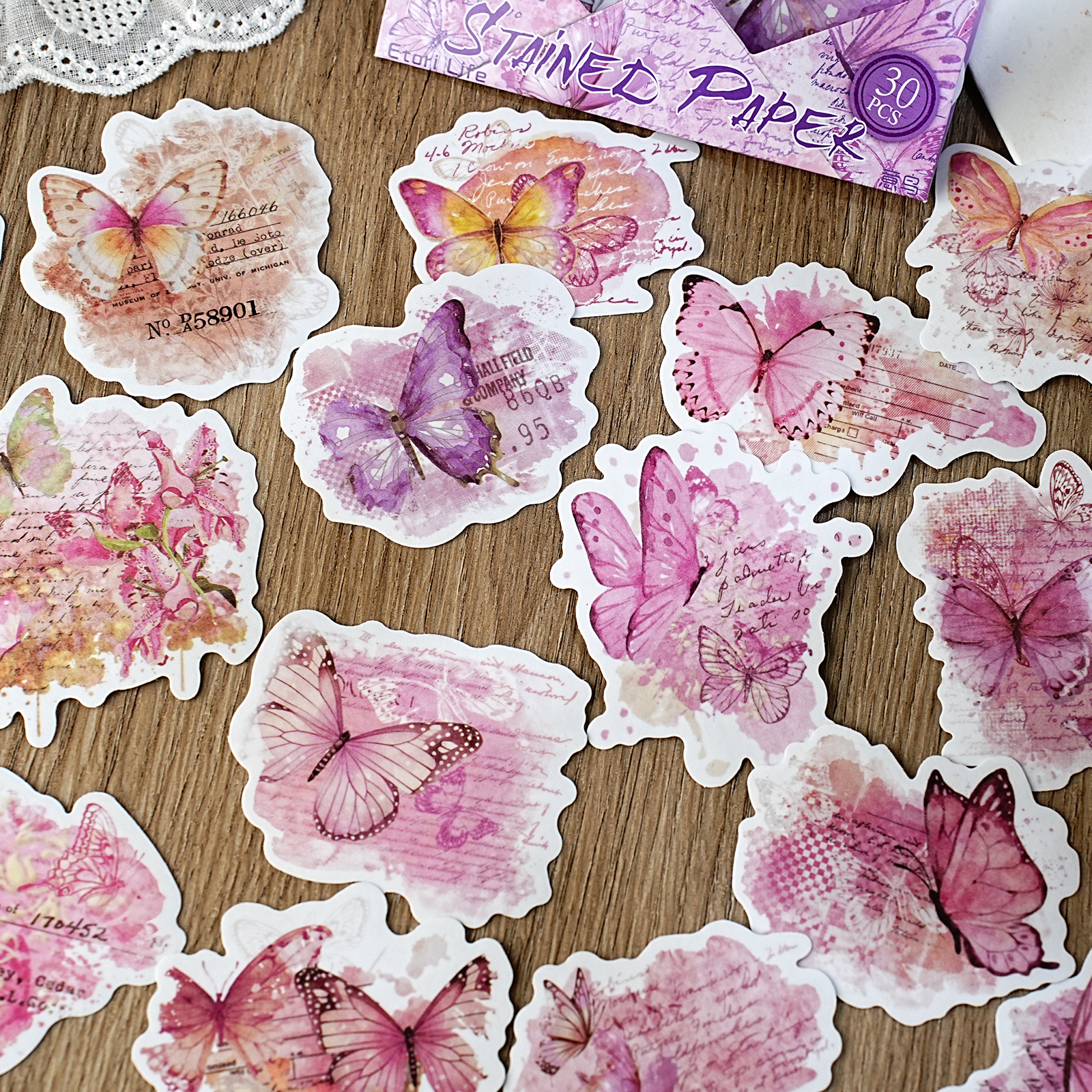Etori Life Pink Watercolor But - Korean Lifestyle & Kids Boutique 리뷰 및 가격