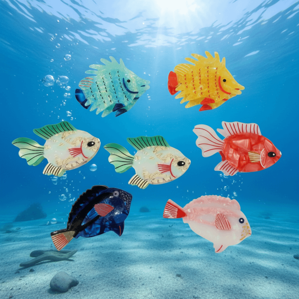 Goldfish Acetate Ocean Animal  - Korean Women Lifestyle 리뷰 및 가격