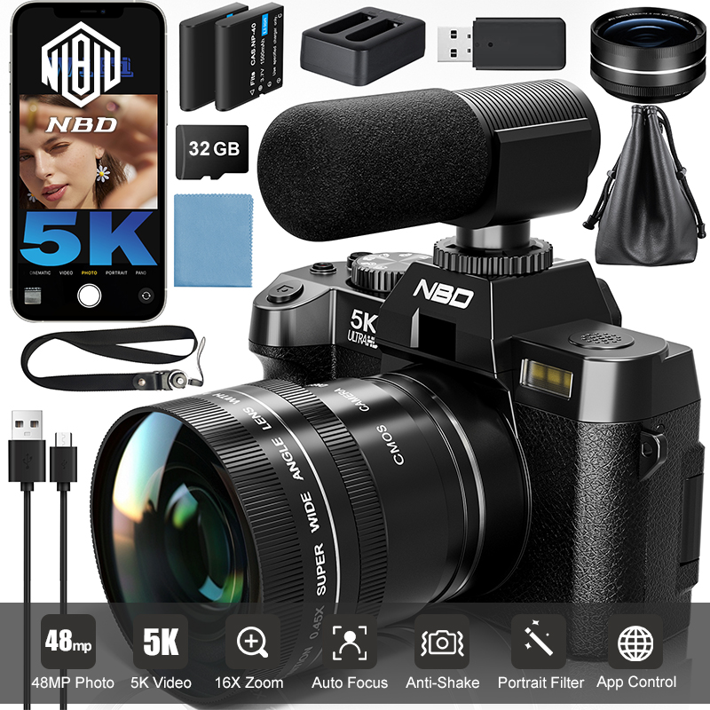 NBD 5K&48MP Digital Cameras Ph - Korean Lifestyle Vlog 리뷰 및 가격