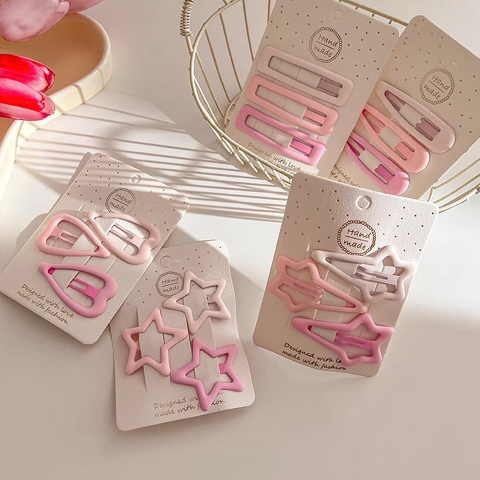 3PCS Sweet Style Headwear Pins - Korean Women Lifestyle 리뷰 및 가격