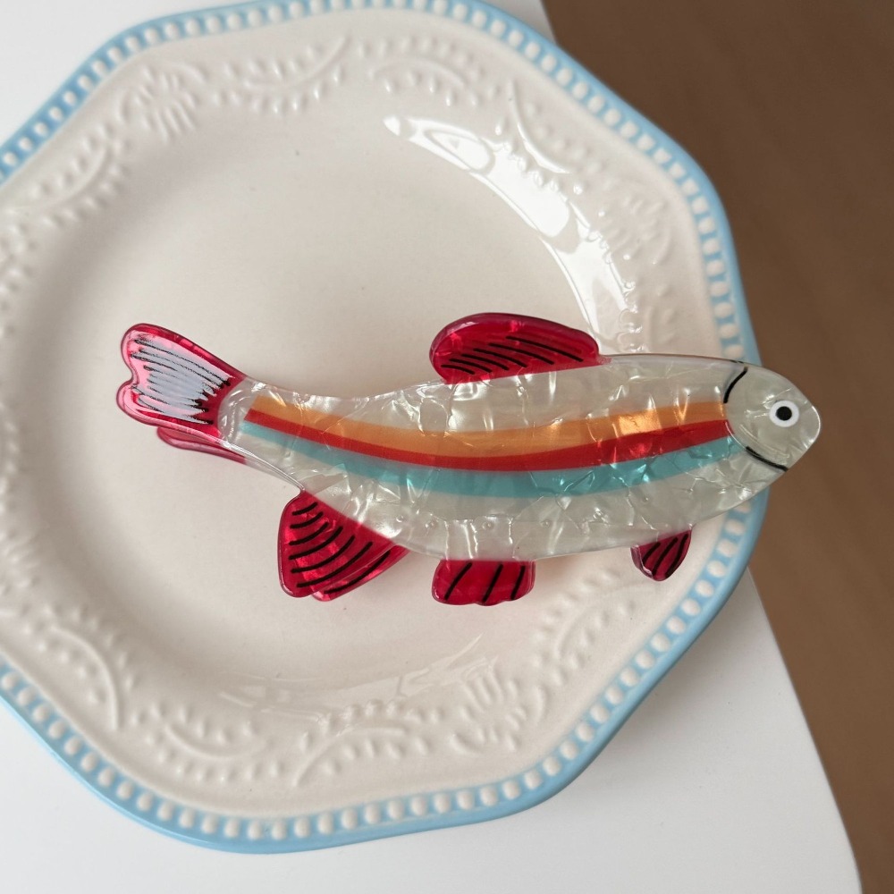 Hairpin Ocean Animal Hair Claw - Korean Women Lifestyle 리뷰 및 가격