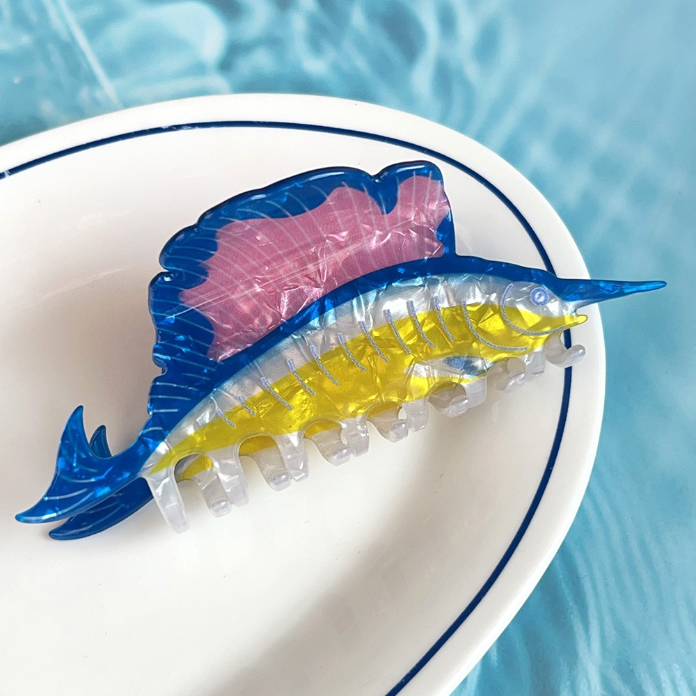 Sweet Hairpin Ocean Animal Hai - Korean Girls Lifestyle 리뷰 및 가격