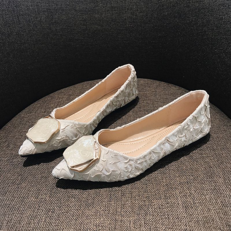 Women's Shoes Flat Pointed Toe - Korean Lifestyle Trends 리뷰 및 가격