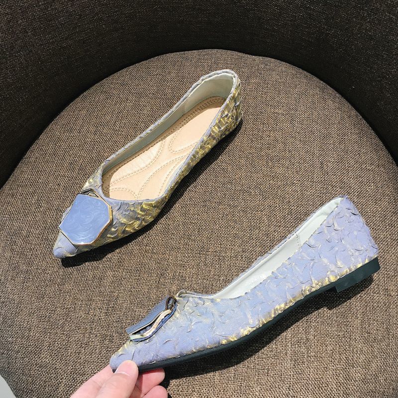 Women's Shoes Flat Pointed Toe - Korean Lifestyle Trends 리뷰 및 가격