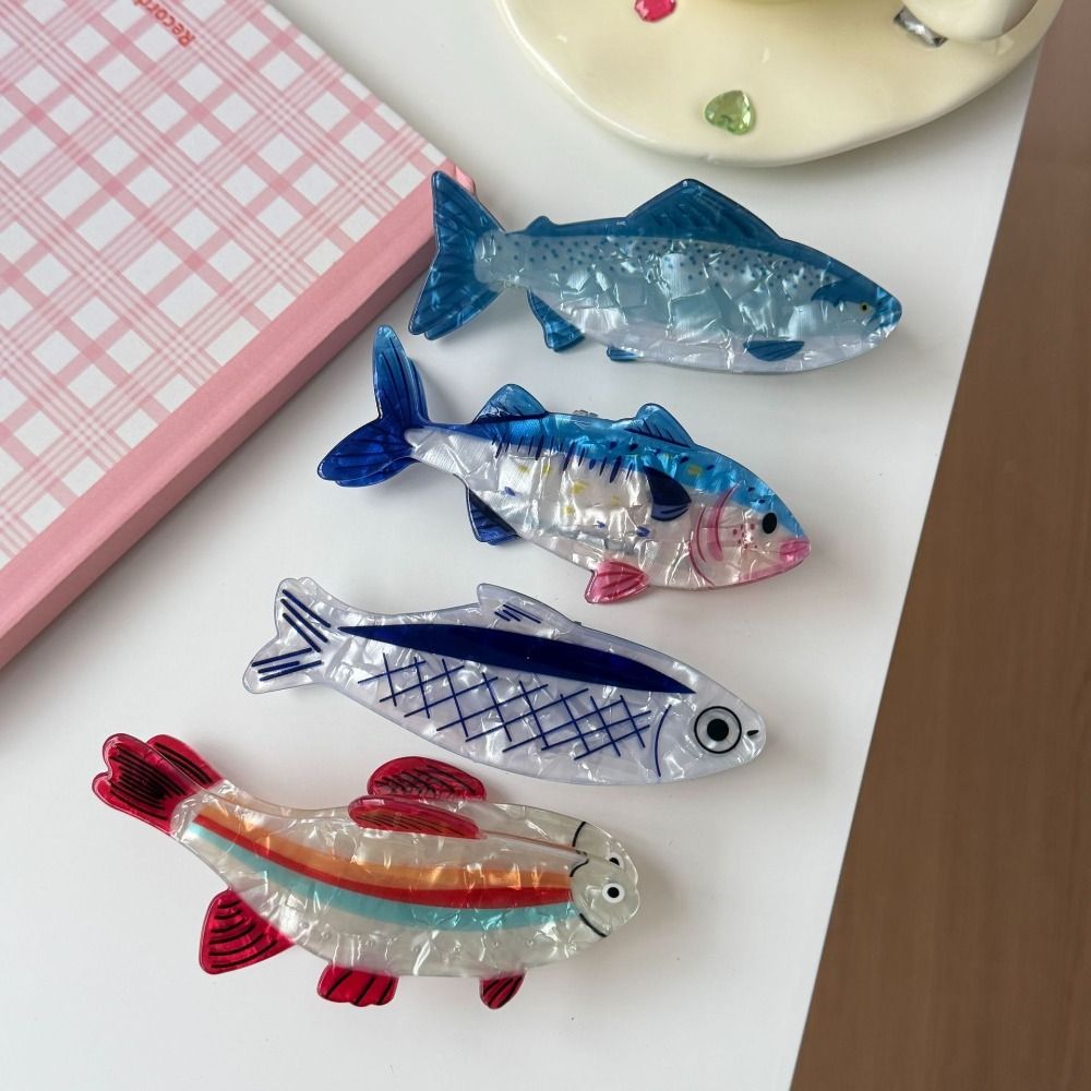 4Pcs Hairpin Ocean Animal Hair - Korean Women Lifestyle 리뷰 및 가격